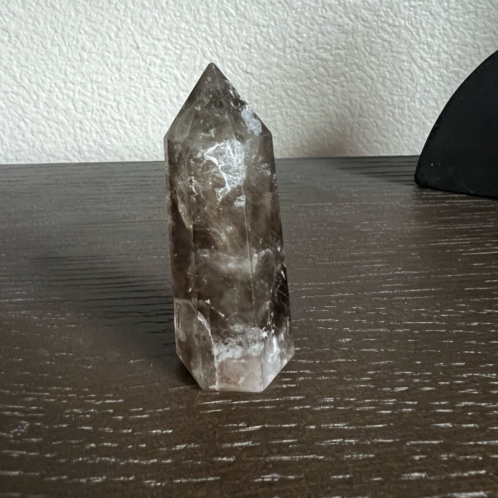 Light Smokey Quartz Generator Crystal